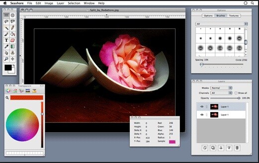 photo editing layers program for mac